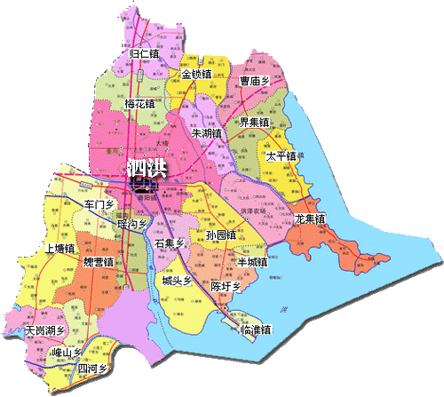 泗洪最新地图，揭示城市发展的脉络