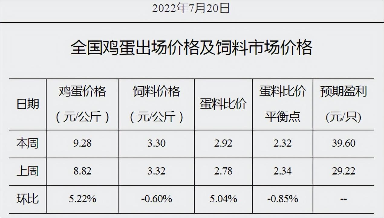 全国鸡蛋今日最新价格分析与趋势预测