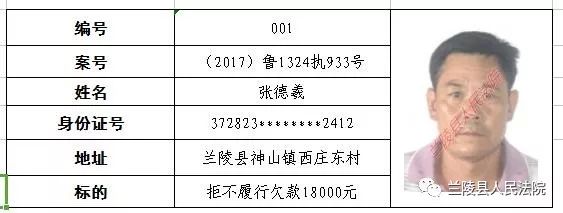 临沭最新失信名单公布，失信行为的严肃警示