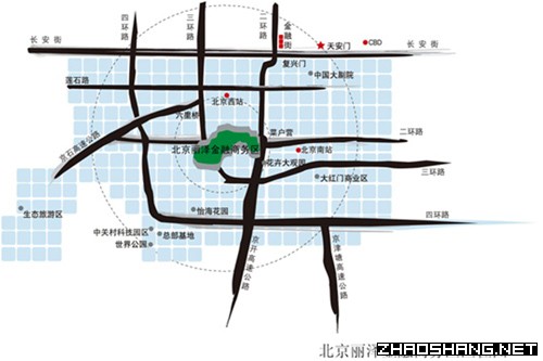 丽泽商务区最新规划图，未来城市新引擎亮相